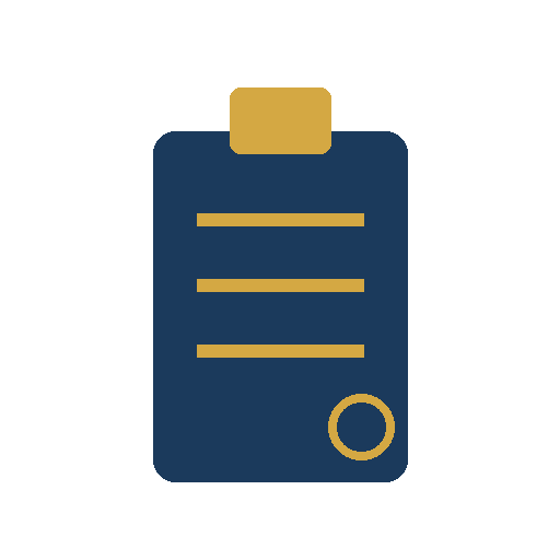 Inspection clipboard icon